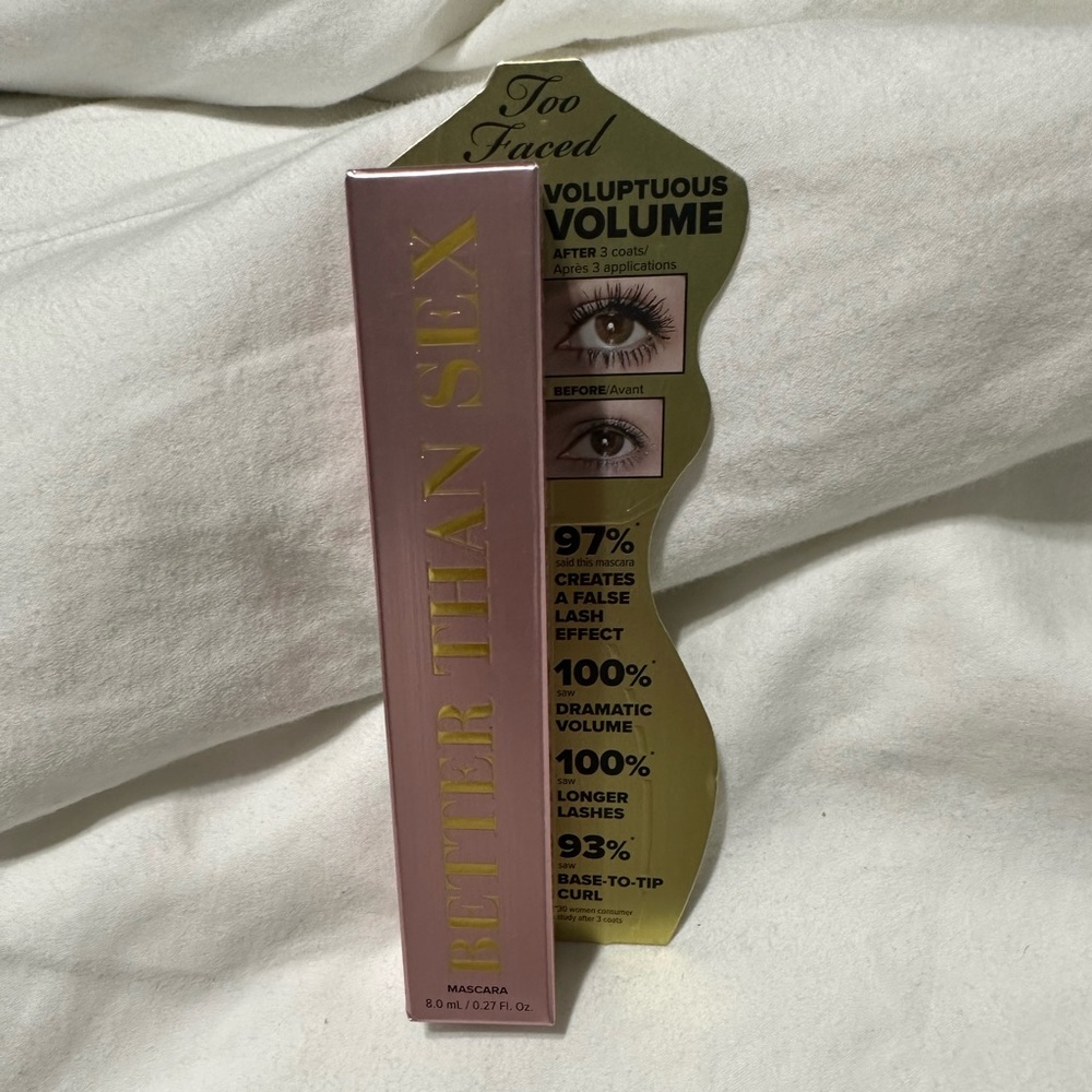 Never opened Better Than Sex Mascara Too Faced